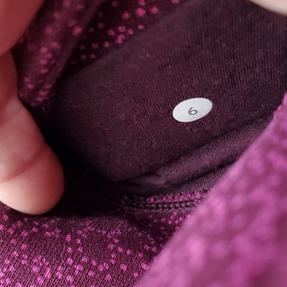 Lululemon Plum Sweater Size 6 - Picture 5 of 12